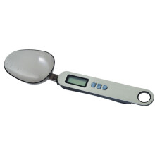 Stainless Steel Pet Measuring Spoon With Digital Scale For Precise Pet Feeding And Weight Display