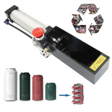 Pneumatic Can Crusher Vertical Wall Mounted Auto Ejection 12/16 Oz Aluminum Can Smasher Beer Cola Cans