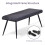 AINPECCA Dining Room Bench Long Seating Chair PU Dark Grey 3