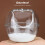Mini Transparent Hamster Sand Bathtub Apple Shape Dual Use Plastic 9
