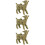 3Stk Mini Schaf Statue Messing Figur Skulptur Dekoartikel 8