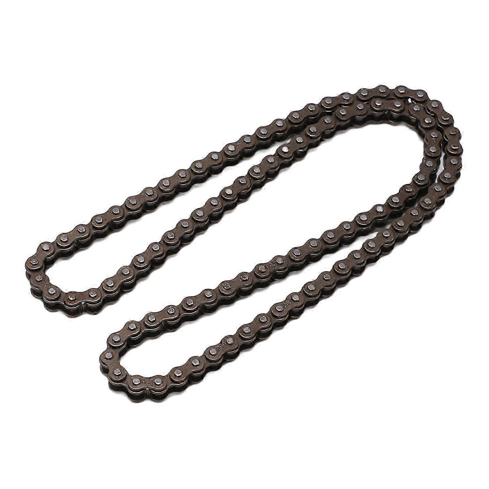 Kikidex (As Show, One Size) 25H 100 Links Chain Replacement Fits For 43Cc 47Cc 49Cc Chinese Pit Bike Pocket Bike Mini Bike