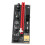 PCIE Riser Adapter with 6P Power Interface, PCB Extension Cord for Graphics Cards 15