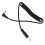 2pcs Coiled 3.5mm to PC Sync Cable for Digital Cameras, Black 6