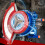 Kids Red ABS Shield Ejection Toy 26x26x11cm Cosplay Accessory 3