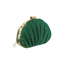 Seashells Evening Bag Sparkly Clutches Purses Women-Green