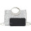 Glitter Top Handle Handbags Shoulder Bag Evening Clutches-Gold 6