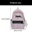 Lässiger Tagesrucksack 2025, Preppy-Tasche, einfache-Hellblau 4