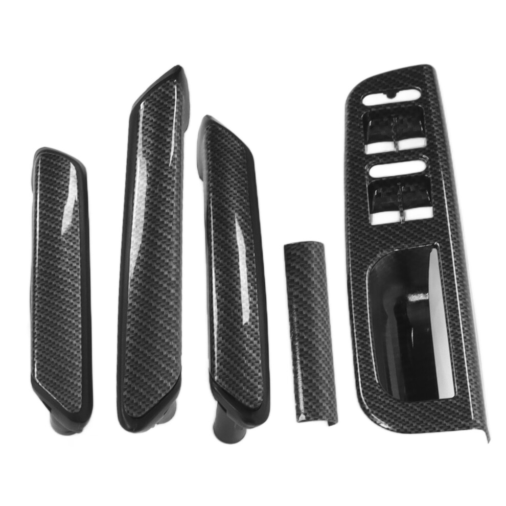 Carbon Fiber Style Inner Door Handle Frame For B5 1998-2005 Lhd 6921357961247