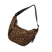 Sacs à bandoulière en toile, sac à bandoulière à la mode,-brun