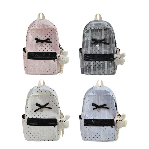 Laptop Backpacks Cute Simple Backpacks for School-light blue 1