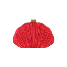 Seashells Evening Bag Sparkly Clutches Purses Women Wedding-Red