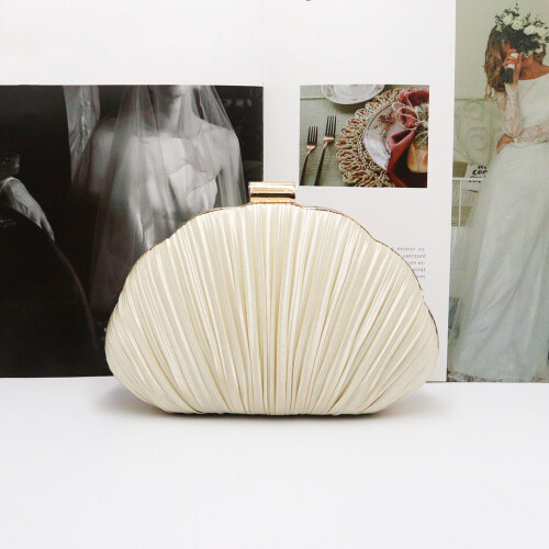 Shell Evening Bag Sparkly Clutches Purses Women Wedding-Green 2