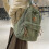 Wear Resistant Corduroy Backpacks Ergonomic Strap-White 5