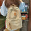 Wear Resistant Corduroy Backpacks Ergonomic Strap-White 4