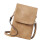 PU Leather Crossbody Bag Phone Wallet Multi Pocket-Camel 1