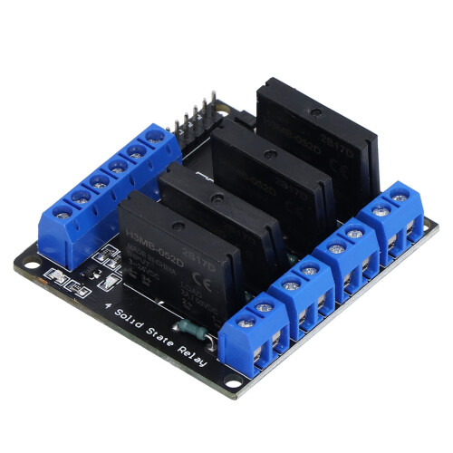 Halbleiterrelaismodul, 4-Kanal-High-Level-Trigger,