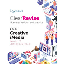 ClearRevise OCR Creative iMedia Levels 12 J834 Paperback Book