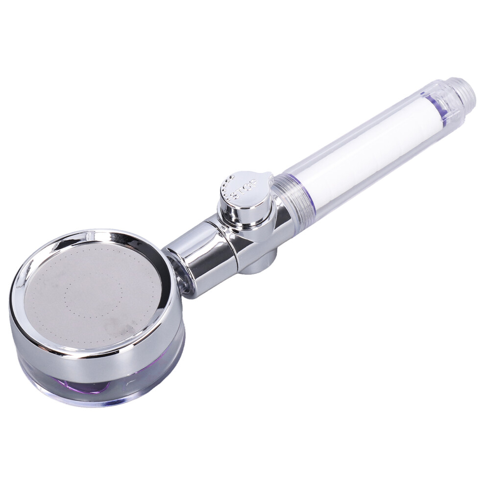 G1/2 High Pressure Purple Handheld Shower Head With Pause & 360 Rotation 9371357963944