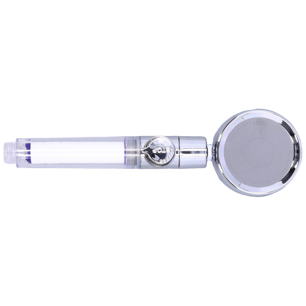 G1/2 High Pressure Handheld Shower Head With Pause Switch, 27Cm Red 4931357963952