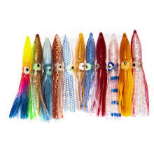 20Pcs Big Octopuses Skirt Trolling Lure Octopuses Squids Skirts
