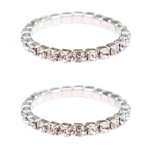 Chic Stackable Moissanites Rings Elegant Moissanites Stack-1