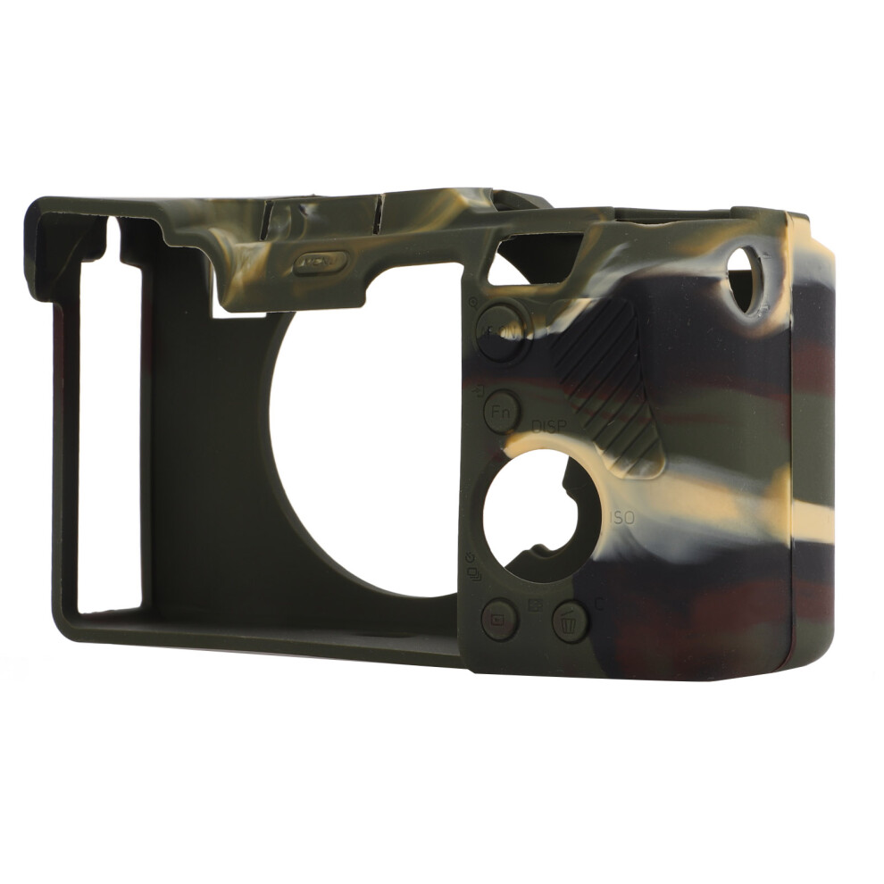 Soft Silicone Skin Housing For Sony A7c Camera Camouflage Protective Cover 8211357965337
