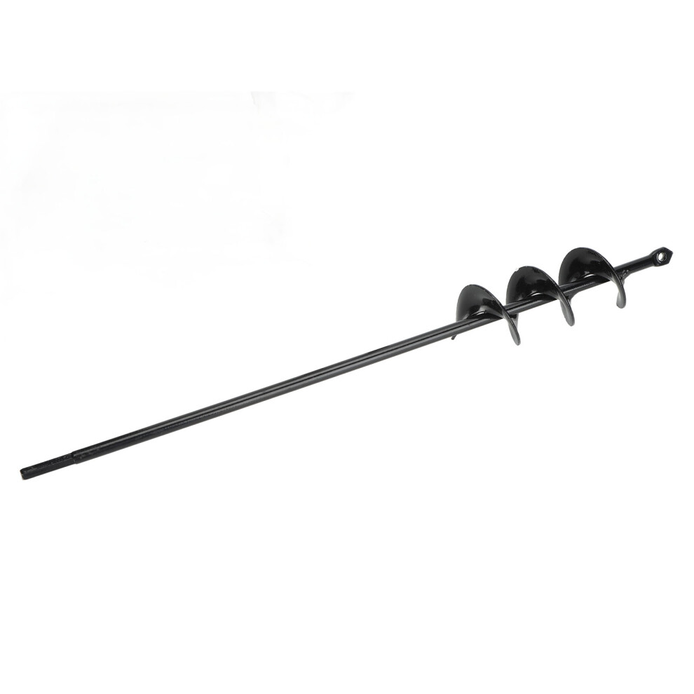 High Carbon Steel 5X45cm Hex Shank Auger Drill Bit For Planting 4971357966416