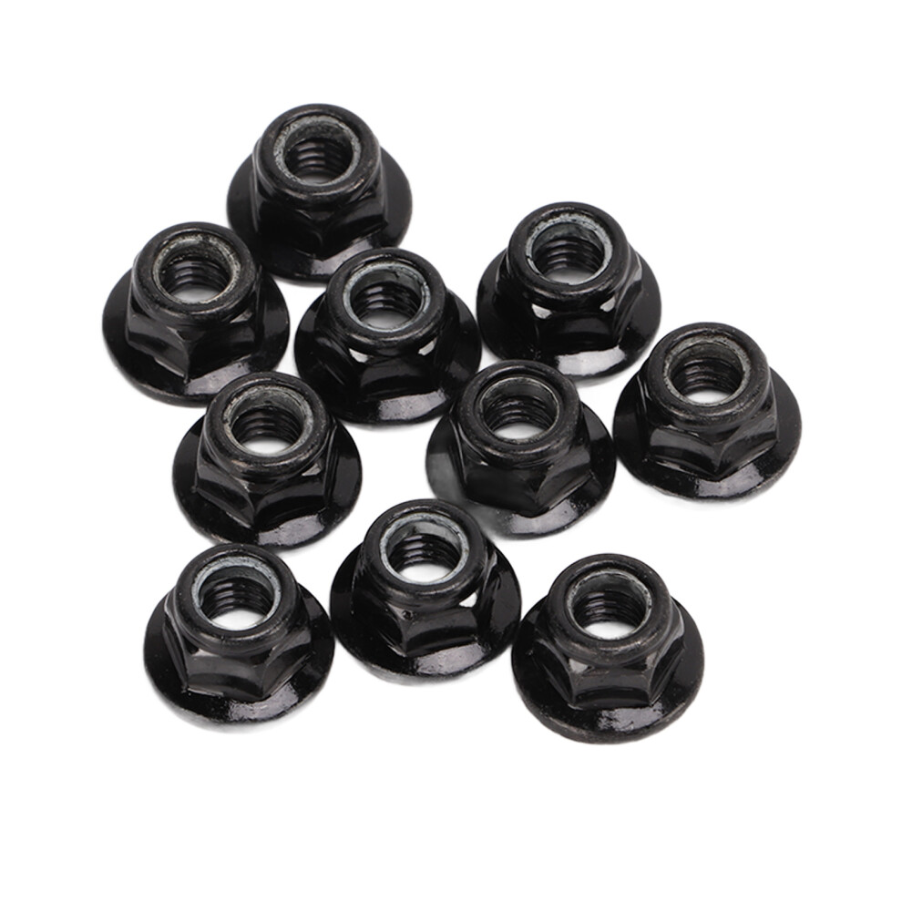High-Quality 10 Pcs M5 Flange Nut Lock Tire Nut For Rc Model Cars 8051357966725