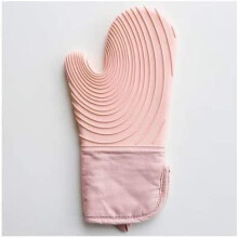 Baking Non Slip Gloves For Oven And BBQ Cooking Thick Silicone Heat-Proof Anti-Scald Insulation Size D Color D