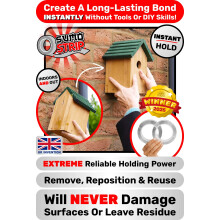 Sumo Strip Nano Tape Twin Pack - Extreme Holding Power, Reusable, Indoor/Outdoor