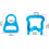 Water Bottle Handle 2-Pack, Ergonomic Advanced Multifunctional Drinking Bottle Lift Handle, Compatible With Most Bottles 2