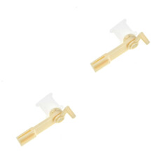 2pcs Manual Yarn Ball Winder Portable Detachable Spindle Compact Handheld Yarn Winder for Easy Storage and Use