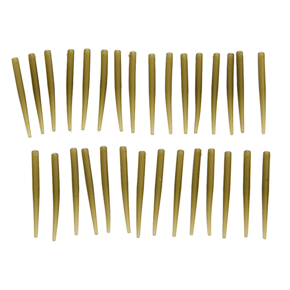 30Pcs 4cm Green Soft Rubber Carp Fishing Hose Sleeves for Hooks-image-OPC-PMR5TC6-NEW