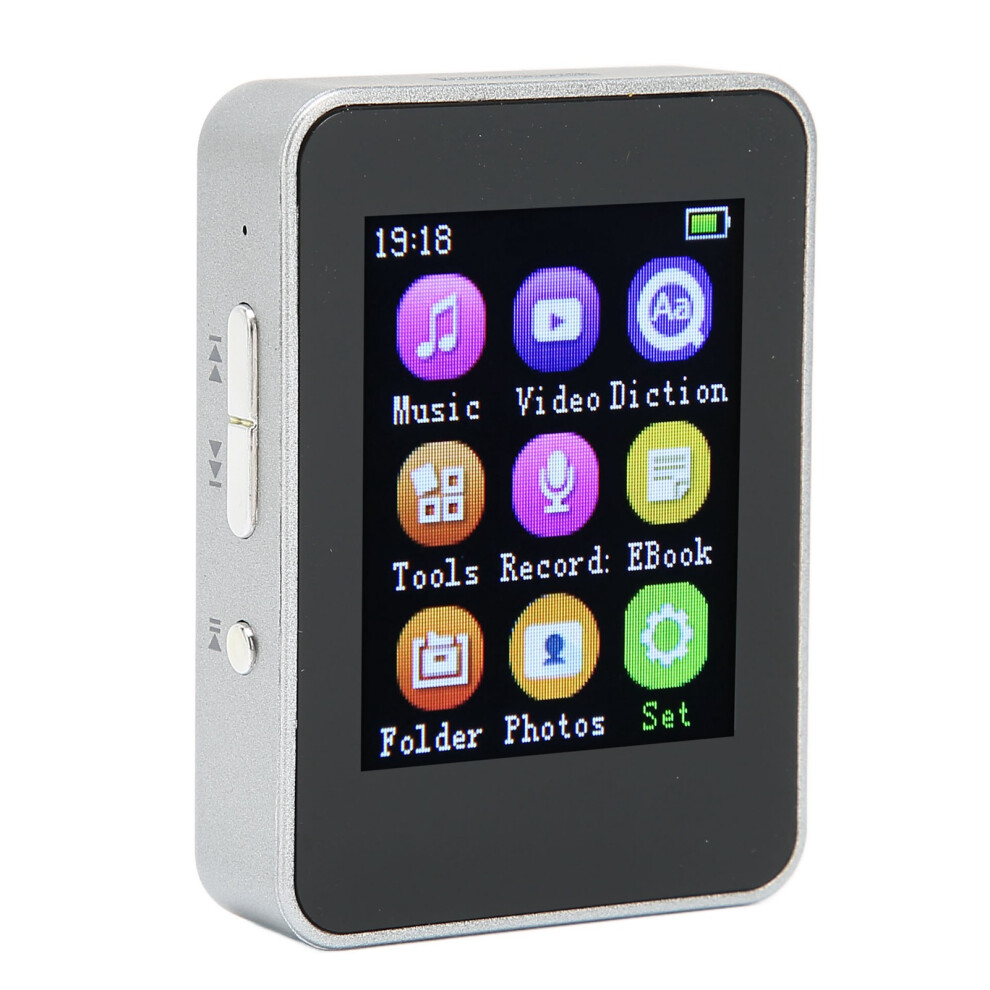 T7 1.8" Mp4 Player 4Gb, Fm Radio, Recording & Video Silver 8421357967105