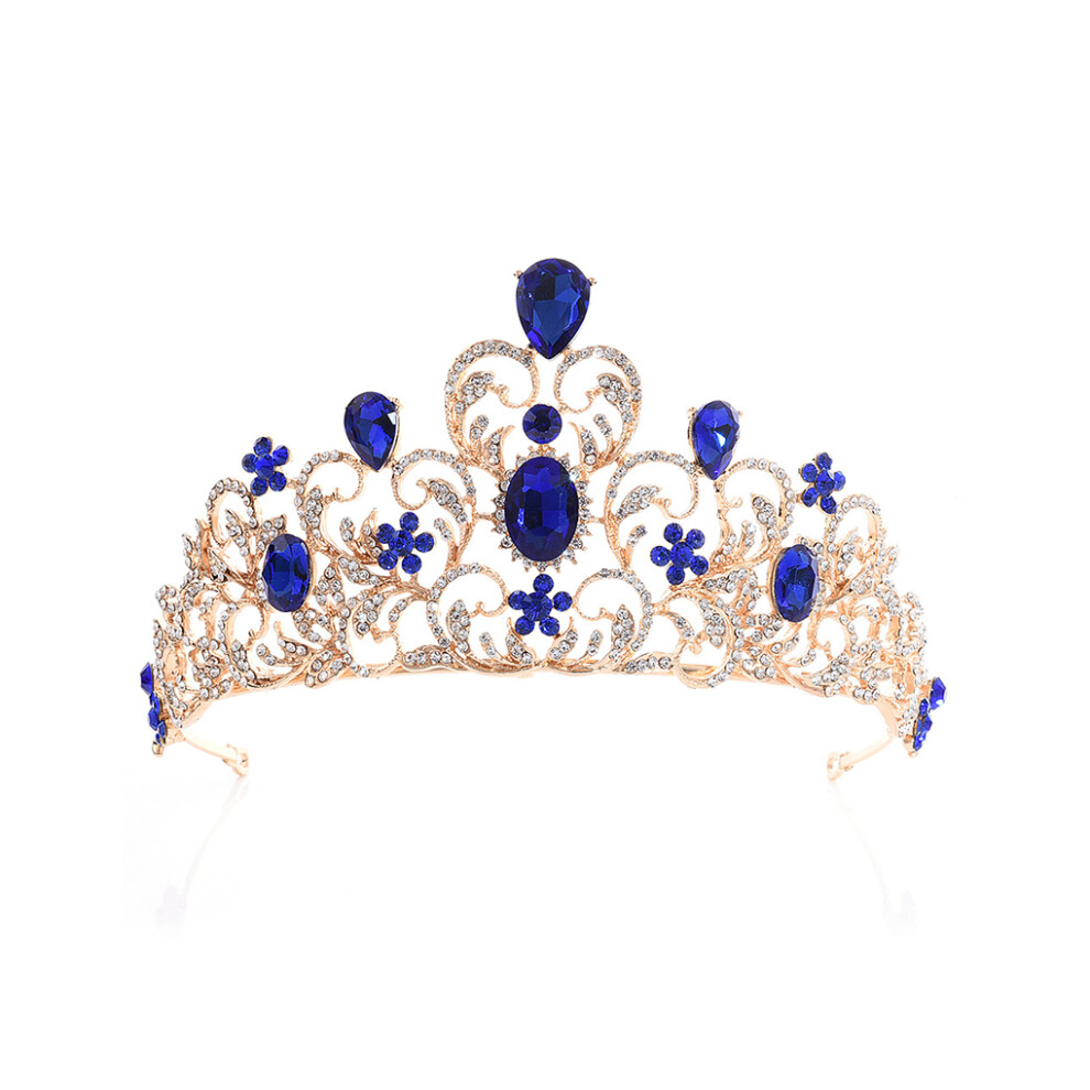 (Type 2) Party Headwear Bridal Headpiece Crystal Crowns Rhinestone Wedding-image-OPC-PMR5VDQ-NEW