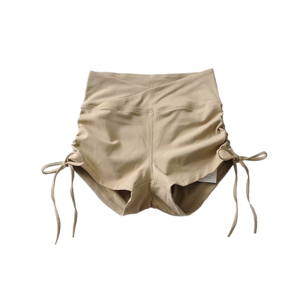 (Nudecolor, L) Women Shorts Workout Hip Lifting Tights Clothing Short Leggings Yoga-image-OPC-PMR5VPQ-NEW