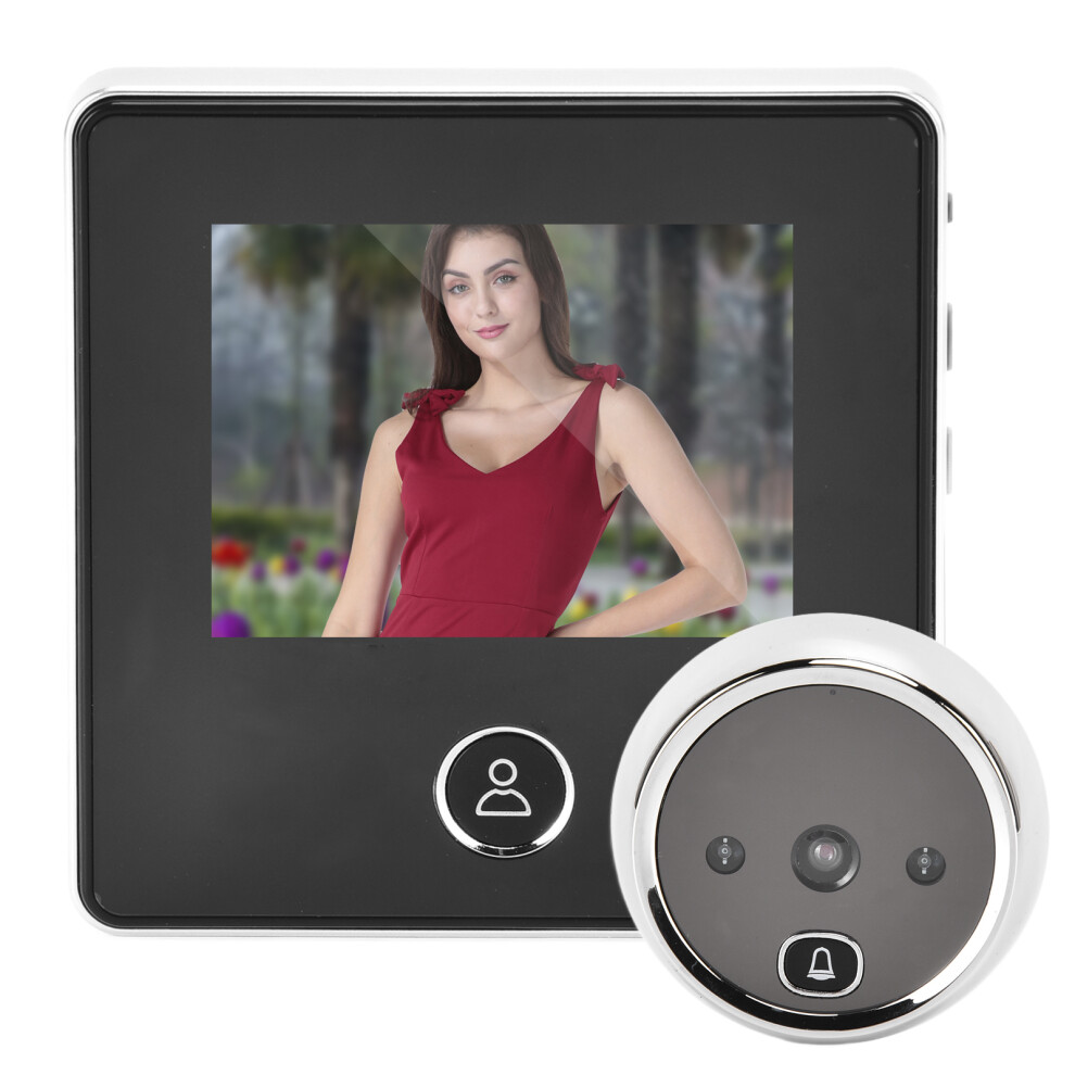2.8In 0.3Mp Digital Door Viewer With Night Vision, 90 Wide Angle 6931357967361