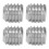 200 Pcs Stainless Steel Socket Set Screw Kit Internal Hex Drive Assortment 3