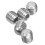 200 Pcs Stainless Steel Socket Set Screw Kit Internal Hex Drive Assortment 9
