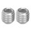 200 Pcs Stainless Steel Socket Set Screw Kit Internal Hex Drive Assortment 16