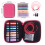 10Pairs Interchangeable ABS Circular Knitting Needle Set with 3