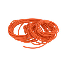2050 10M Orange Natural Latex Rubber Tube Elastic Band 2mm5mm