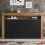 Creative Furniture Aether Sideboard 155cm - Dark Oak & Black Matt Doors 4