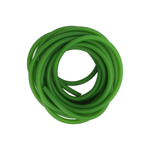 Q4070 5M Grüne Latex-Gummiband, elastischer Schlauch, 4 mm Innendurchmesser 1