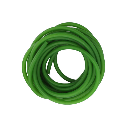 Q4070 5M Grüne Latex-Gummiband, elastischer Schlauch, 4 mm Innendurchmesser 2
