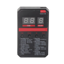 ESC Programmer Card with LED Screen Motor Speed Controller for