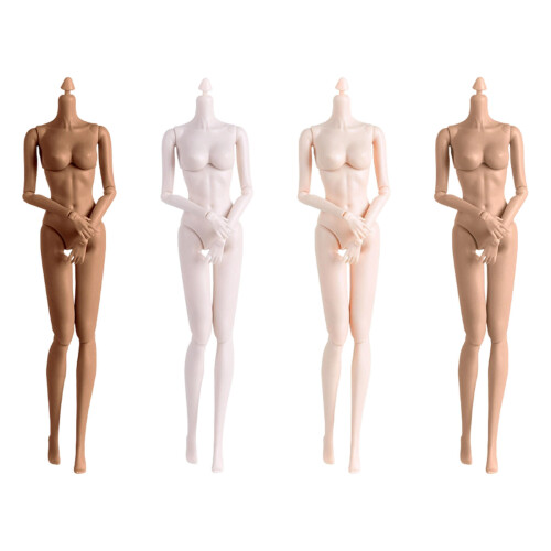 12inch Poseable Mannequin Doll with Moveable Limbs-brown muscle 1