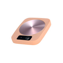 Coffee mug warmers Thermal Coaster Warm Mat Heating-Pink