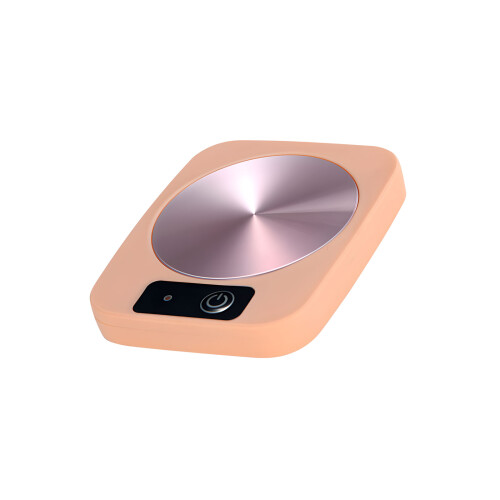 Coffee mug warmers Thermal Coaster Warm Mat Heating-Pink